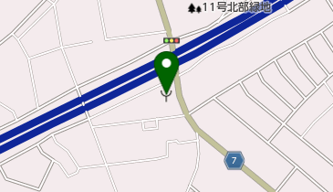 柏市西部消防署たなか分署の地図画像