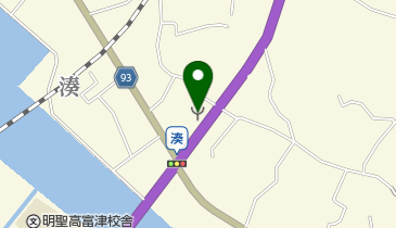 富津市消防署天羽分署の地図画像