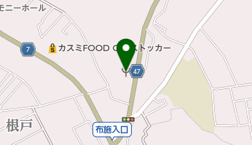 柏市西部消防署富勢分署の地図画像