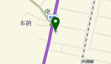 長生郡市広域市町村圏組合消防本部中央消防署本納分署の地図画像