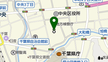 千葉地方裁判所の地図画像