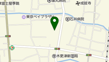 千葉地方裁判所木更津支部の地図画像