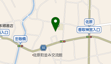 佐原簡易裁判所の地図画像