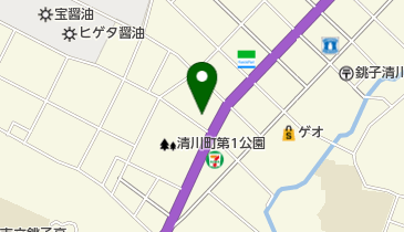 銚子簡易裁判所の地図画像