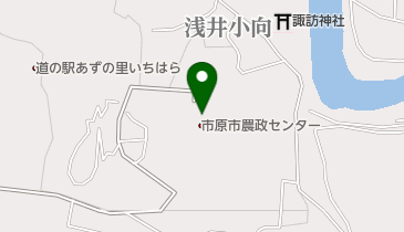 市原市農政センターの地図画像