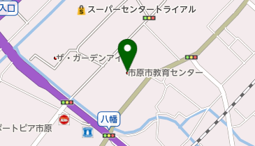 市原市教育センターの地図画像