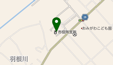 香取市立小見川図書館の地図画像