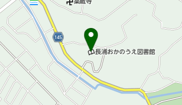 袖ヶ浦市立長浦おかのうえ図書館の地図画像
