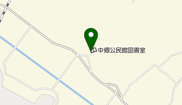 成田市中郷公民館図書室の地図画像