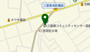 成田市三里塚コミュニティセンター図書室の地図画像