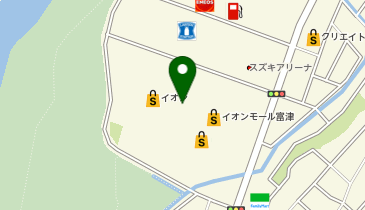 富津市立図書館の地図画像