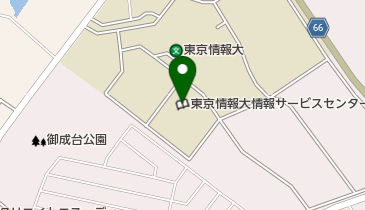 東京情報大学情報サービスセンター図書館の地図画像