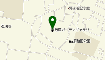 市川市芳澤ガーデンギャラリーの地図画像