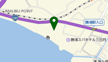 黒汐資料館の地図画像