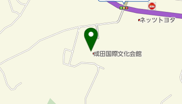 (財)成田国際文化会館の地図画像
