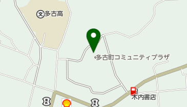多古町コミュニティプラザの地図画像