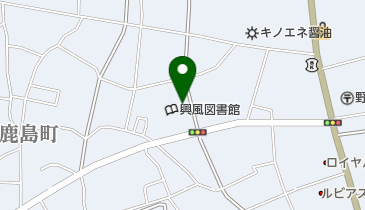 欅のホールの地図画像