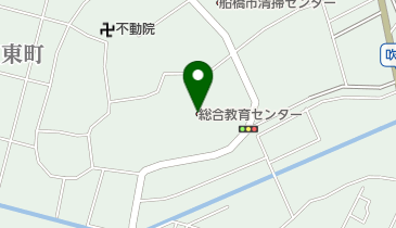 船橋市総合教育センターの地図画像