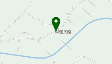 坂区民館の地図画像