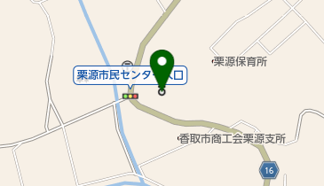 香取市栗源市民センターさつき館の地図画像