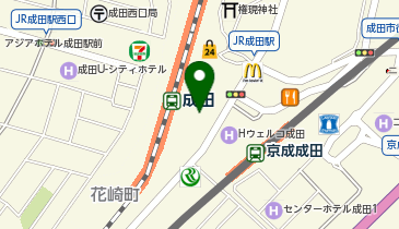 なごみの米屋スカイタウンホールの地図画像