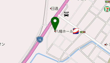 (有)鈴典葬祭八幡ホールの地図画像