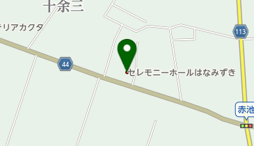 セレモニーホールはなみずきの地図画像