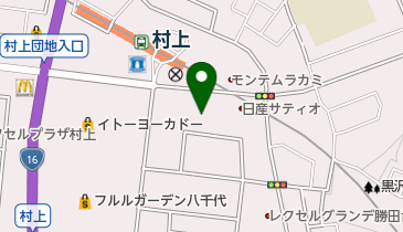 ファミーユ村上駅前ホールの地図画像