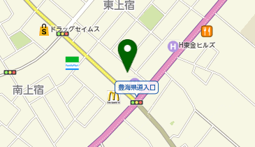 博全社東金ホールの地図画像