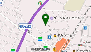 三菱UFJ信託銀行柏支店の地図画像
