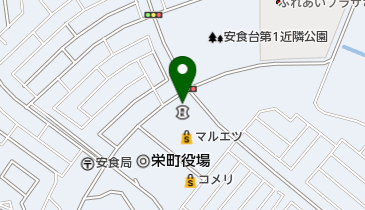 京葉銀行栄支店の地図画像