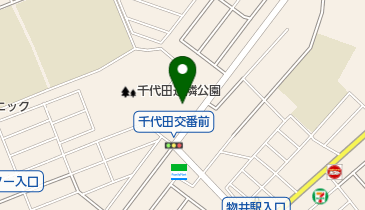 京葉銀行千代田支店の地図画像