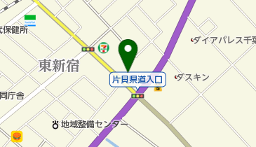 京葉銀行東金支店の地図画像