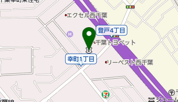 千葉興業銀行本店営業部の地図画像