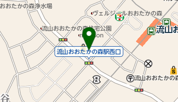 千葉銀行流山おおたかの森支店の地図画像