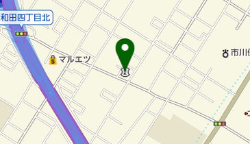 小松川信用金庫市川南支店の地図画像