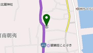 館山信用金庫千倉支店の地図画像
