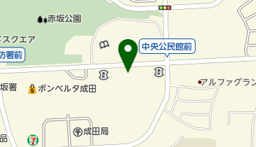 千葉信用金庫赤坂支店の地図画像