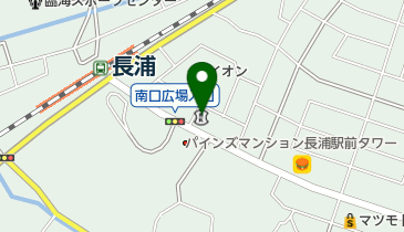 千葉信用金庫長浦支店の地図画像