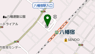 千葉信用金庫八幡支店の地図画像