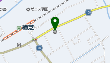 銚子信用金庫横芝支店の地図画像