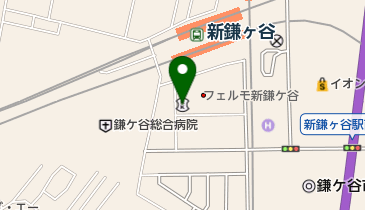 東京東信用金庫鎌ヶ谷支店の地図画像