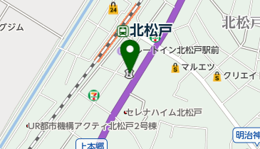 東京東信用金庫松戸支店の地図画像