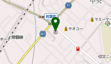 水戸信用金庫柏支店の地図画像