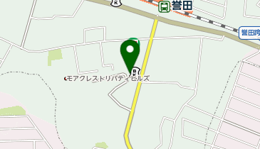 千葉信用金庫誉田支店の地図画像