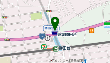みずほ銀行八千代支店の地図画像