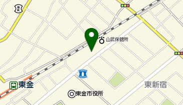 JA山武郡市東金支所の地図画像