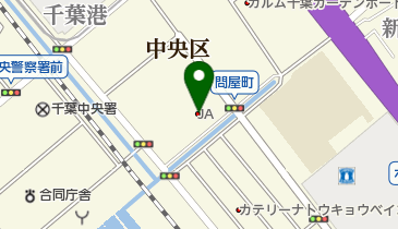 JA千葉みらい本店の地図画像