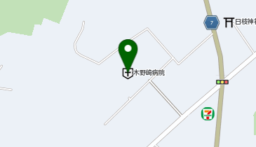 医療法人社団葛野会木野崎病院の地図画像