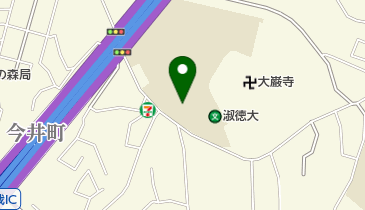 私立淑徳大学千葉キャンパスの地図画像